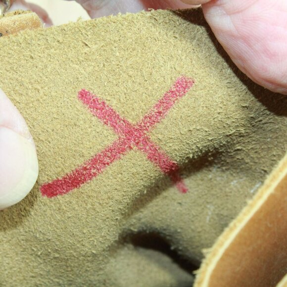 LL Bean Multicolor Leather 8" Lace Up Unlined Ankle Duck Boots Size 7 Wide - Picture 8 of 11